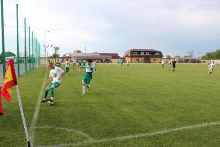 Матч на стадионе ЗАО им. Т.Г. Шевченко